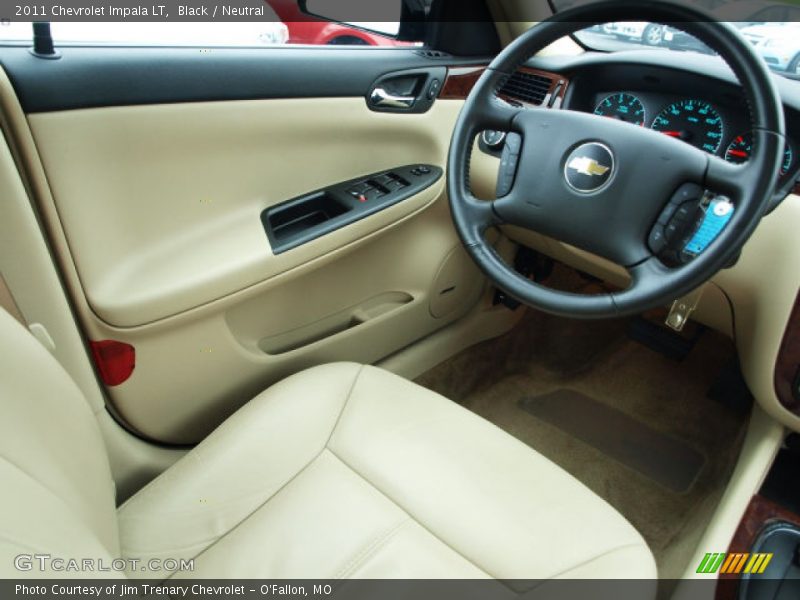 Black / Neutral 2011 Chevrolet Impala LT