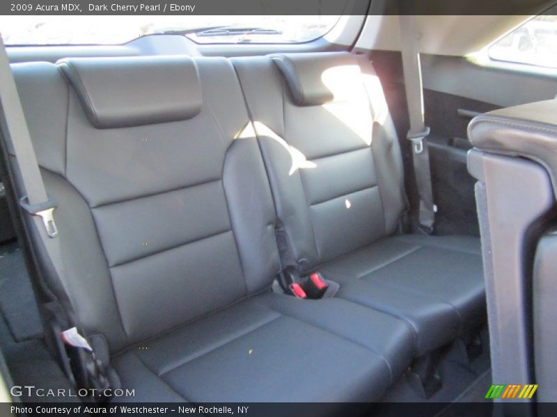 Dark Cherry Pearl / Ebony 2009 Acura MDX