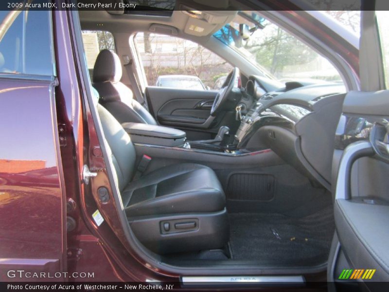 Dark Cherry Pearl / Ebony 2009 Acura MDX