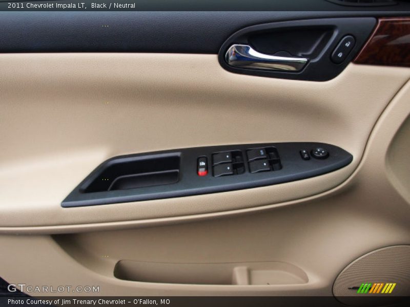 Black / Neutral 2011 Chevrolet Impala LT