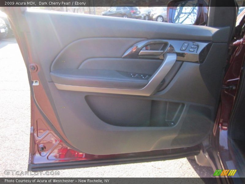 Dark Cherry Pearl / Ebony 2009 Acura MDX