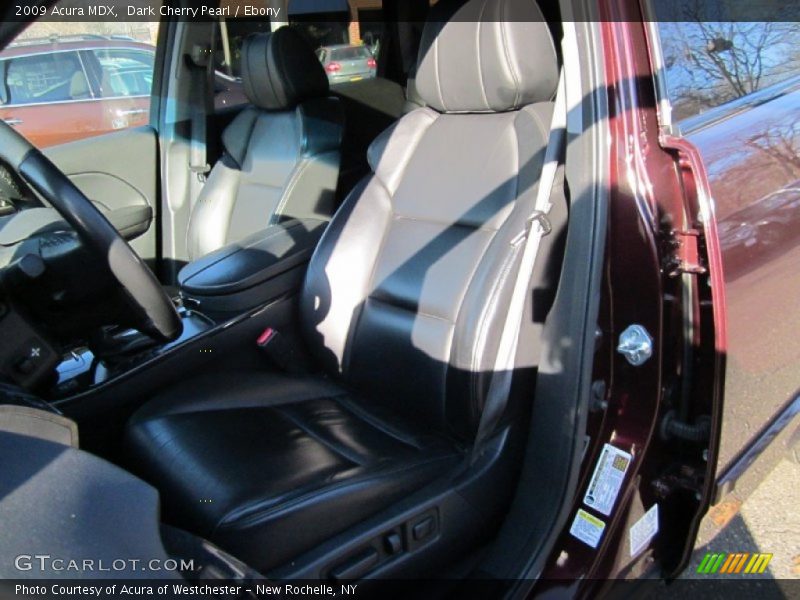 Dark Cherry Pearl / Ebony 2009 Acura MDX