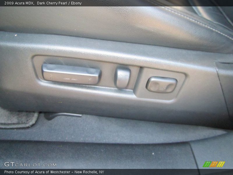 Dark Cherry Pearl / Ebony 2009 Acura MDX
