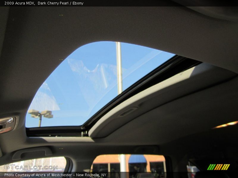 Dark Cherry Pearl / Ebony 2009 Acura MDX