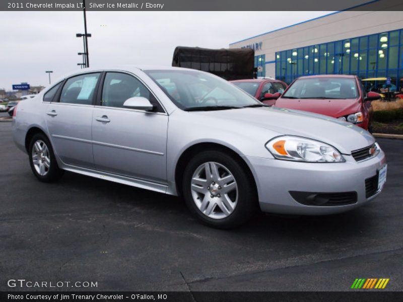 Silver Ice Metallic / Ebony 2011 Chevrolet Impala LT