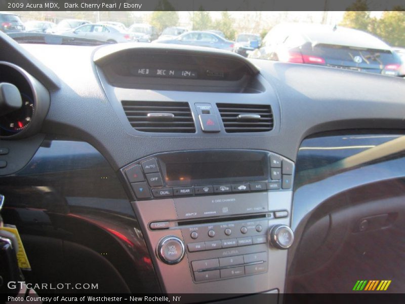 Dark Cherry Pearl / Ebony 2009 Acura MDX