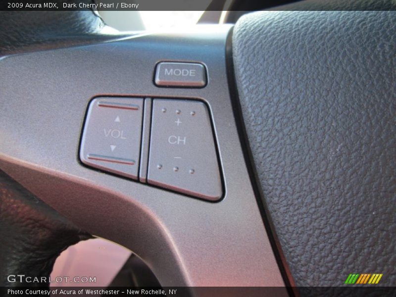 Dark Cherry Pearl / Ebony 2009 Acura MDX