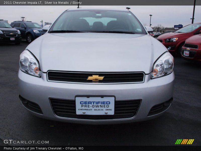 Silver Ice Metallic / Ebony 2011 Chevrolet Impala LT