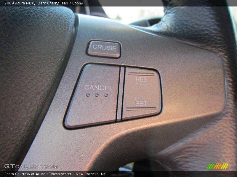 Dark Cherry Pearl / Ebony 2009 Acura MDX