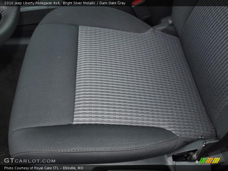 Bright Silver Metallic / Dark Slate Gray 2010 Jeep Liberty Renegade 4x4