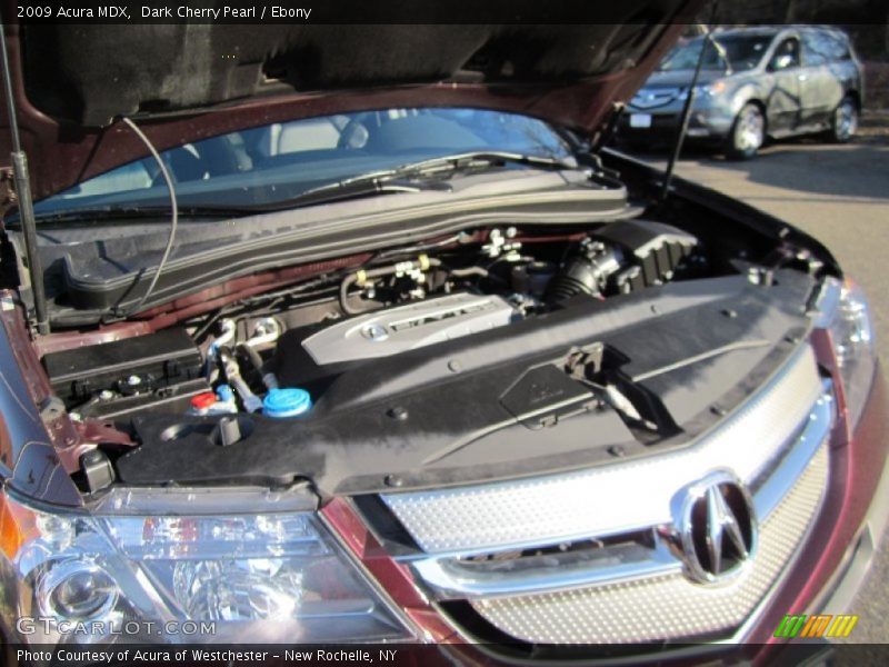 Dark Cherry Pearl / Ebony 2009 Acura MDX