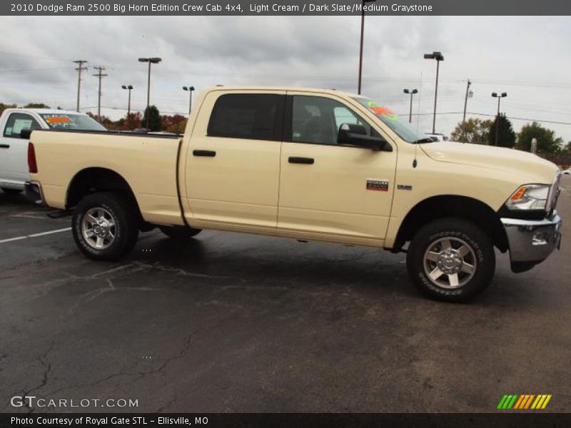 Light Cream / Dark Slate/Medium Graystone 2010 Dodge Ram 2500 Big Horn Edition Crew Cab 4x4