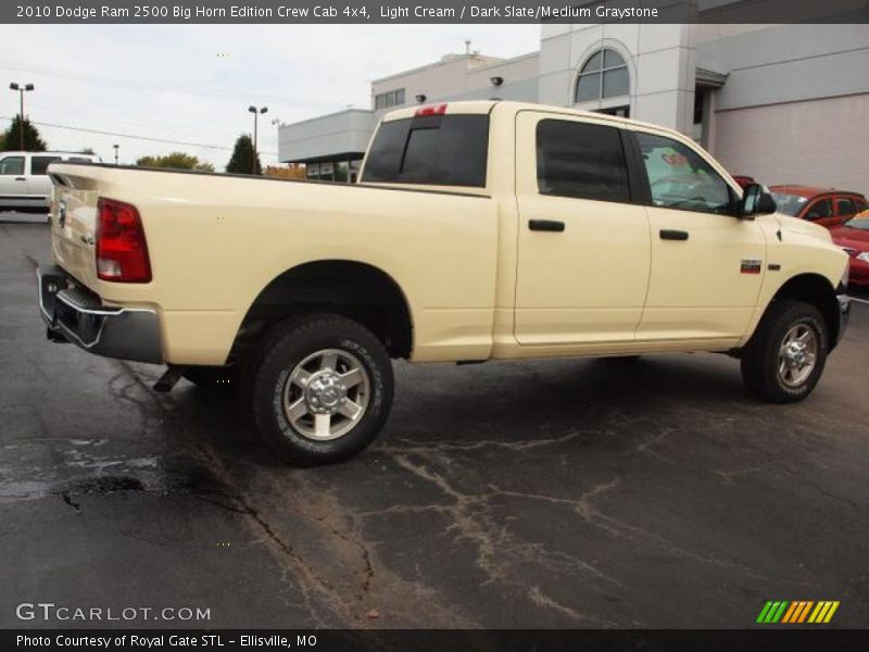 Light Cream / Dark Slate/Medium Graystone 2010 Dodge Ram 2500 Big Horn Edition Crew Cab 4x4