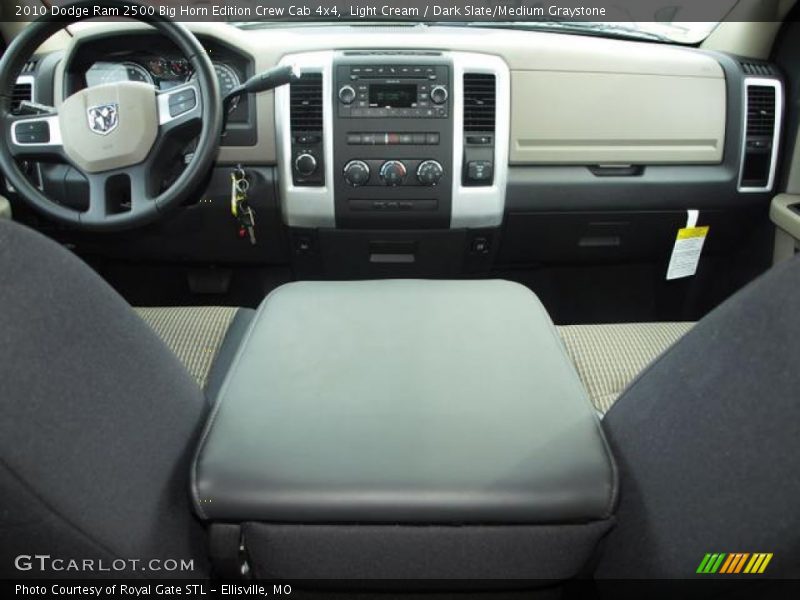 Light Cream / Dark Slate/Medium Graystone 2010 Dodge Ram 2500 Big Horn Edition Crew Cab 4x4
