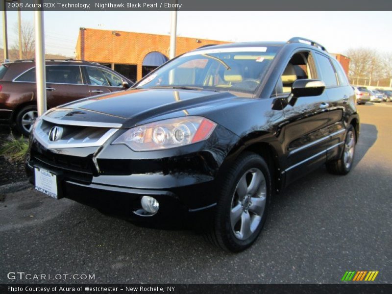 Nighthawk Black Pearl / Ebony 2008 Acura RDX Technology