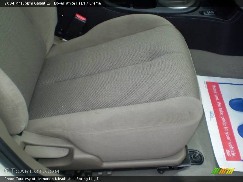 Dover White Pearl / Creme 2004 Mitsubishi Galant ES