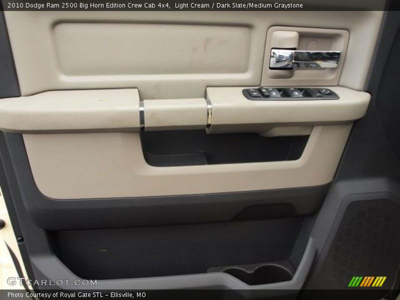 Light Cream / Dark Slate/Medium Graystone 2010 Dodge Ram 2500 Big Horn Edition Crew Cab 4x4