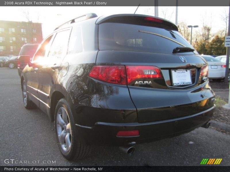 Nighthawk Black Pearl / Ebony 2008 Acura RDX Technology