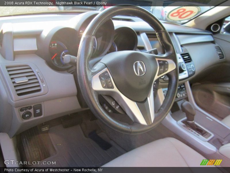 Nighthawk Black Pearl / Ebony 2008 Acura RDX Technology