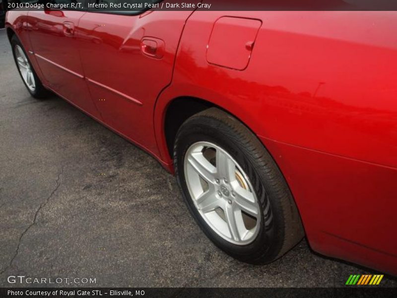 Inferno Red Crystal Pearl / Dark Slate Gray 2010 Dodge Charger R/T