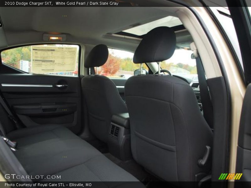 White Gold Pearl / Dark Slate Gray 2010 Dodge Charger SXT