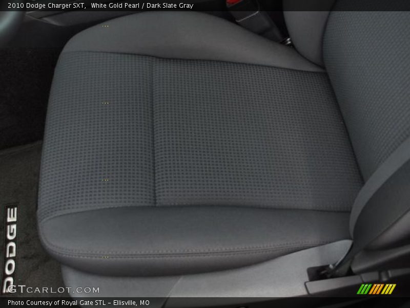 White Gold Pearl / Dark Slate Gray 2010 Dodge Charger SXT
