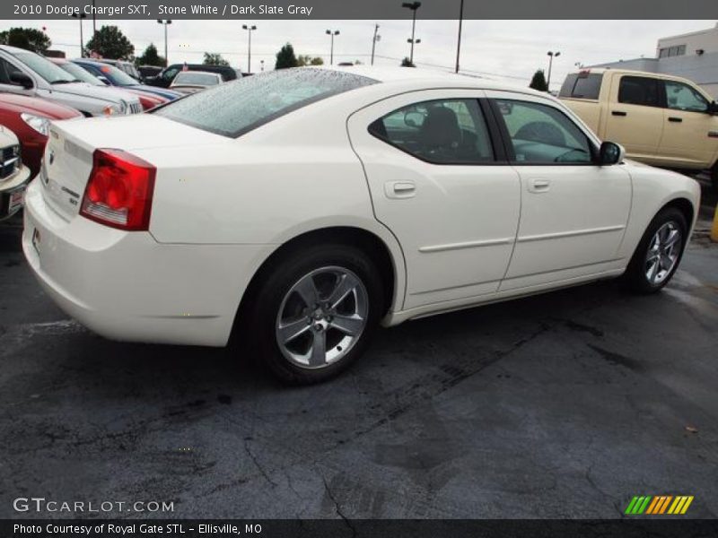 Stone White / Dark Slate Gray 2010 Dodge Charger SXT