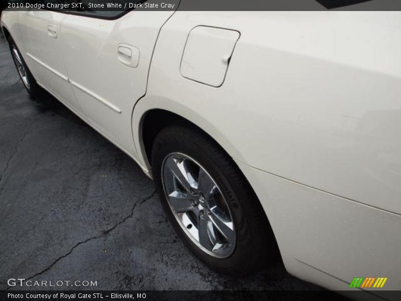 Stone White / Dark Slate Gray 2010 Dodge Charger SXT