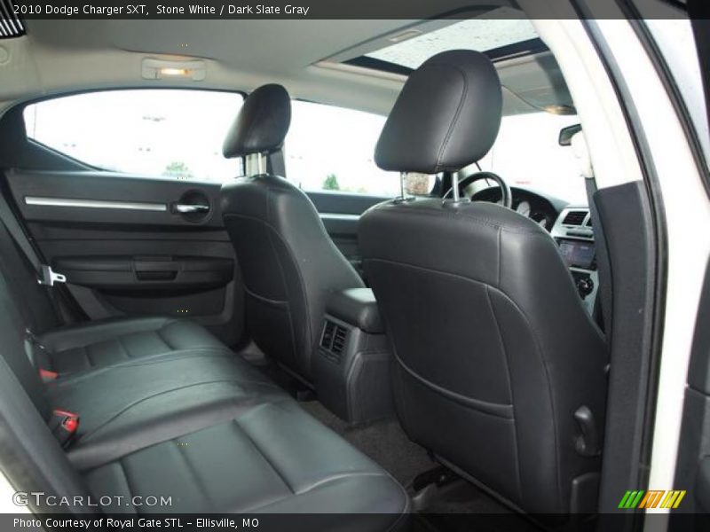 Stone White / Dark Slate Gray 2010 Dodge Charger SXT