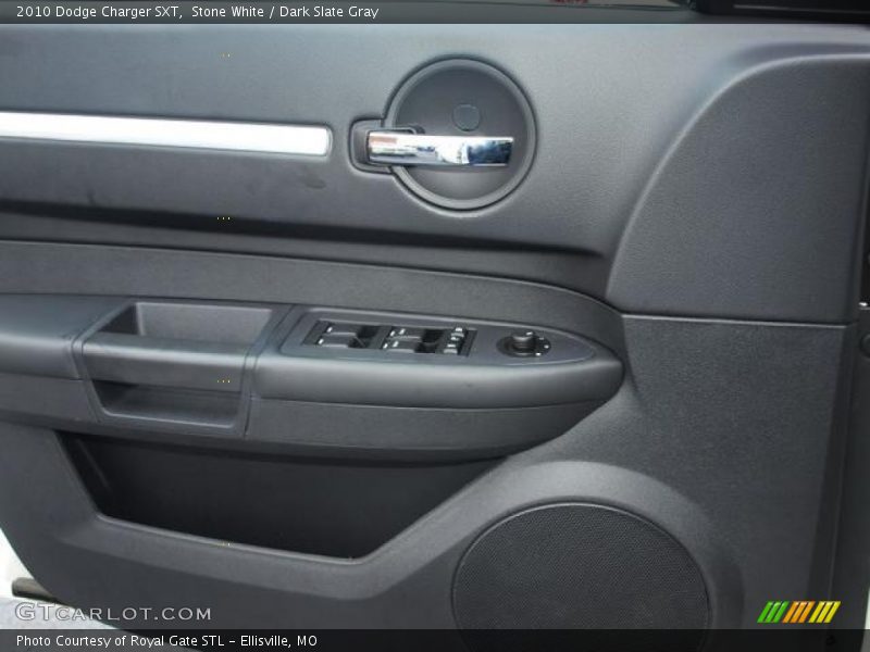 Stone White / Dark Slate Gray 2010 Dodge Charger SXT
