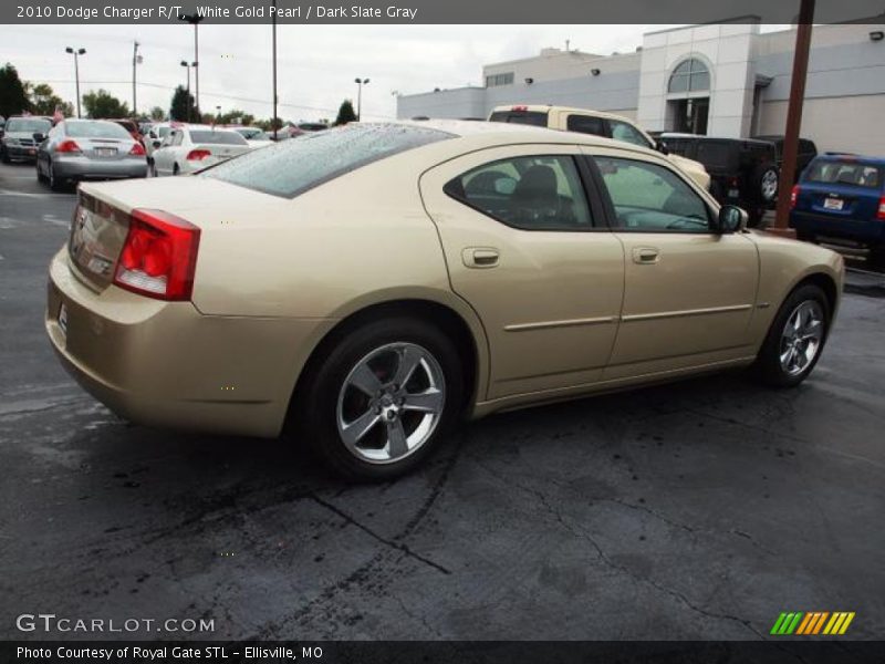 White Gold Pearl / Dark Slate Gray 2010 Dodge Charger R/T