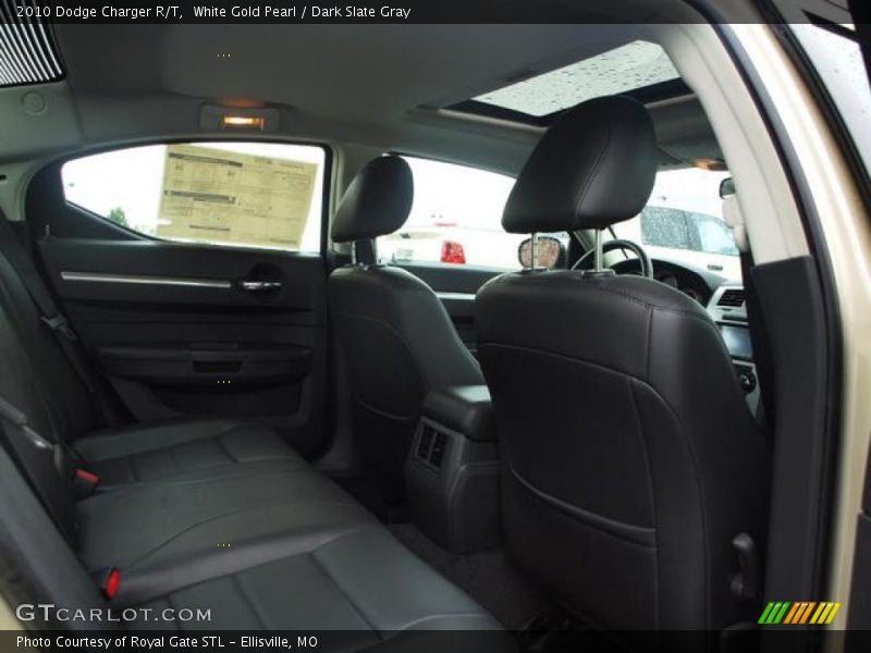 White Gold Pearl / Dark Slate Gray 2010 Dodge Charger R/T