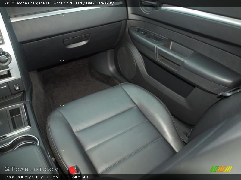 White Gold Pearl / Dark Slate Gray 2010 Dodge Charger R/T