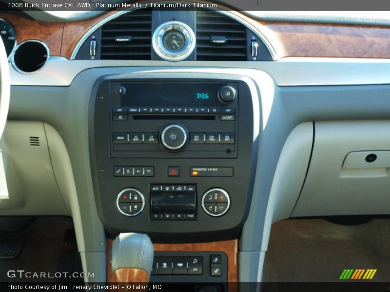Platinum Metallic / Titanium/Dark Titanium 2008 Buick Enclave CXL AWD