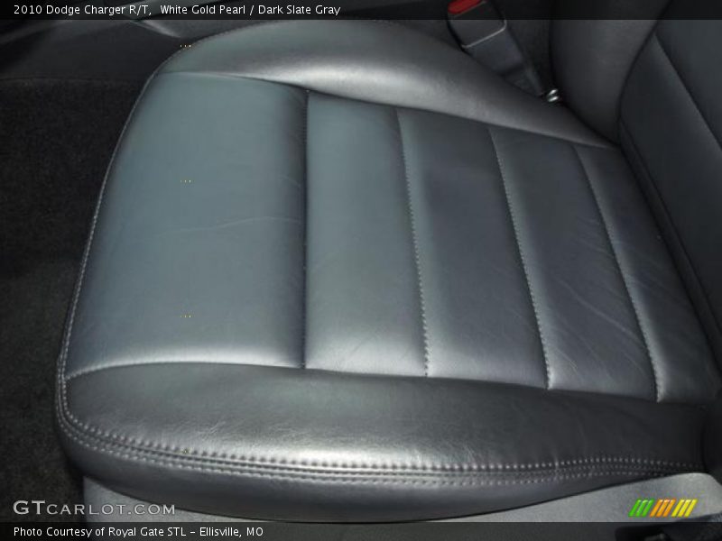White Gold Pearl / Dark Slate Gray 2010 Dodge Charger R/T