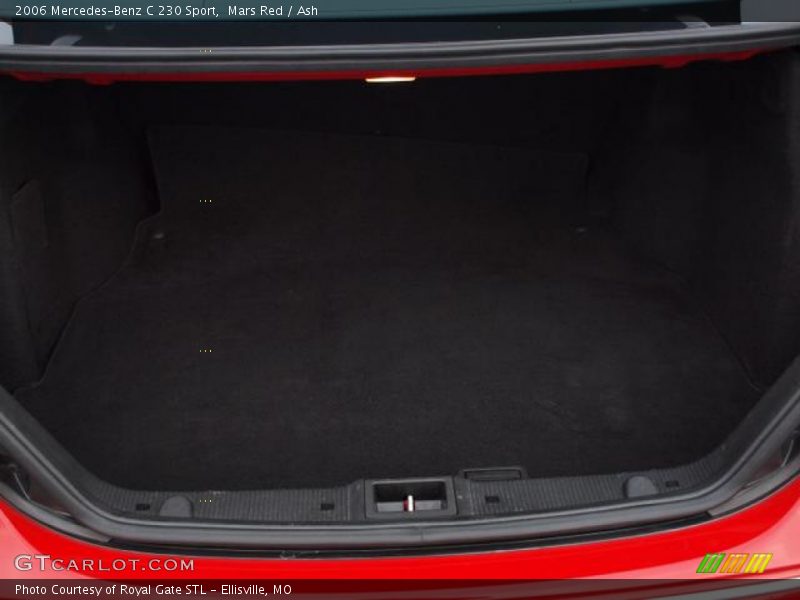 Mars Red / Ash 2006 Mercedes-Benz C 230 Sport