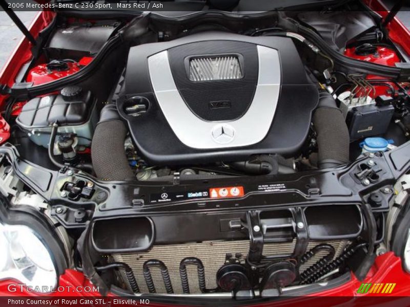 Mars Red / Ash 2006 Mercedes-Benz C 230 Sport