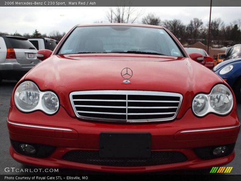 Mars Red / Ash 2006 Mercedes-Benz C 230 Sport