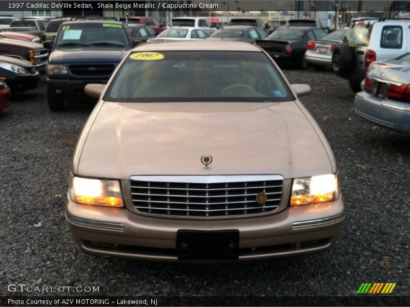 Shale Beige Metallic / Cappuccino Cream 1997 Cadillac DeVille Sedan