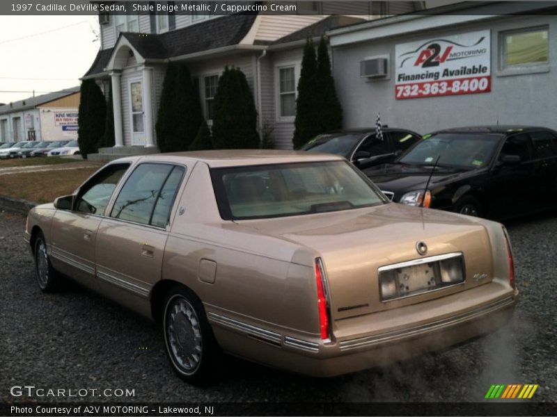 Shale Beige Metallic / Cappuccino Cream 1997 Cadillac DeVille Sedan