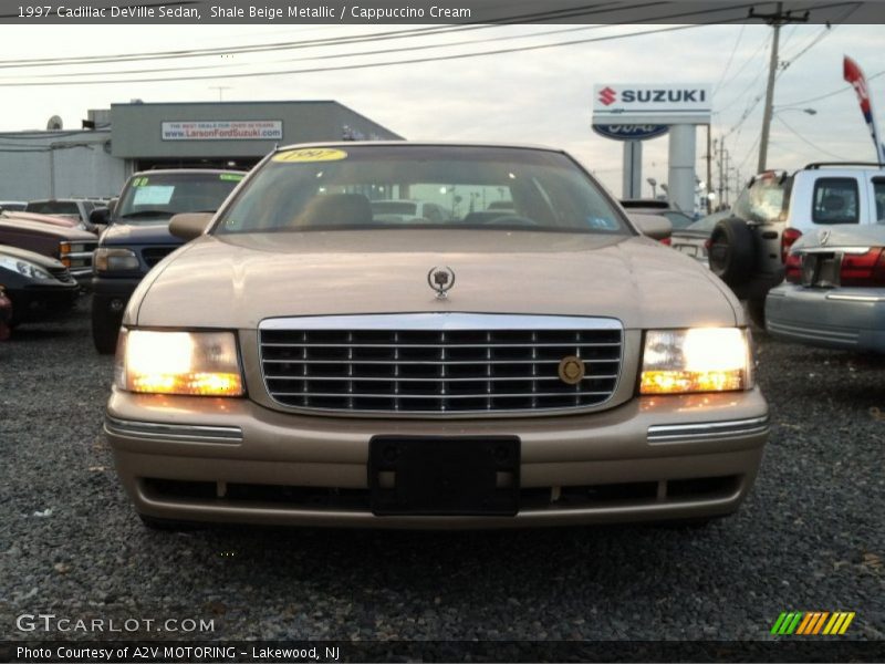Shale Beige Metallic / Cappuccino Cream 1997 Cadillac DeVille Sedan
