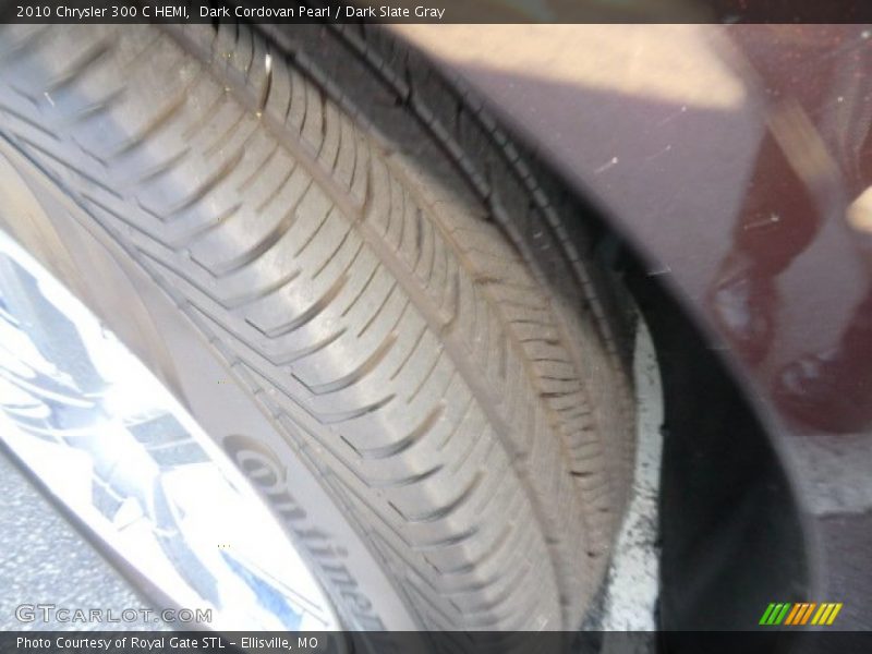 Dark Cordovan Pearl / Dark Slate Gray 2010 Chrysler 300 C HEMI