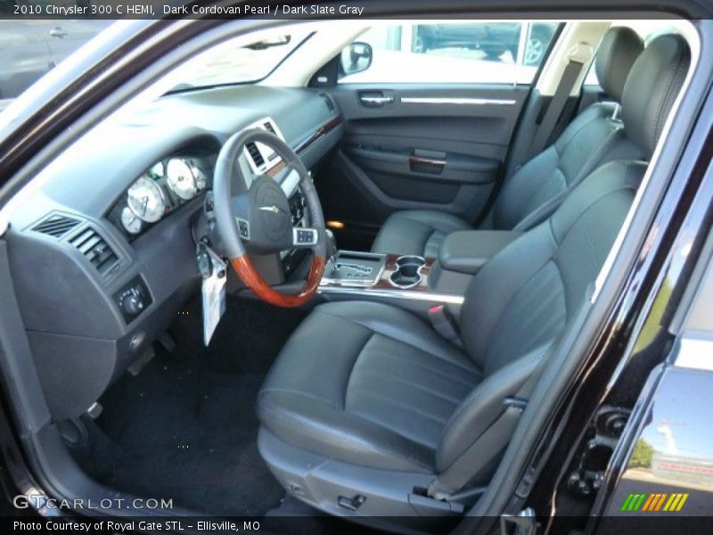  2010 300 C HEMI Dark Slate Gray Interior