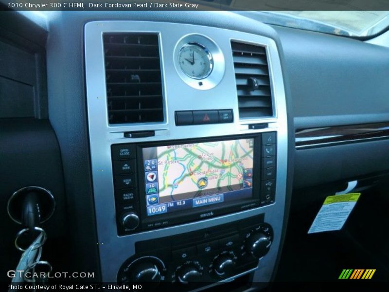 Navigation of 2010 300 C HEMI