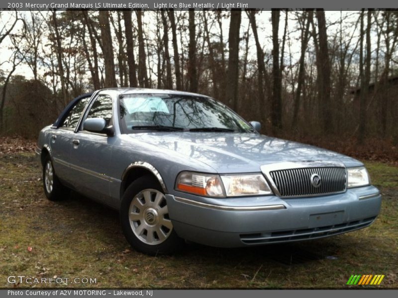 Light Ice Blue Metallic / Light Flint 2003 Mercury Grand Marquis LS Ultimate Edition