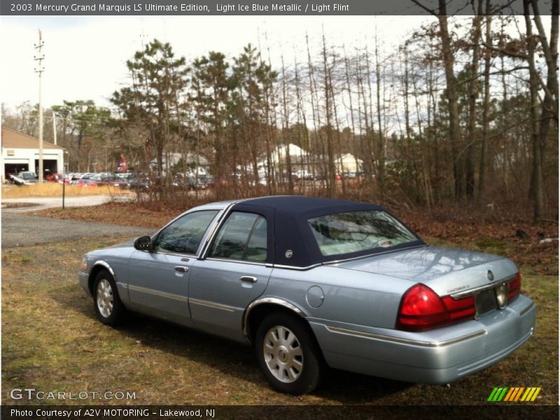 Light Ice Blue Metallic / Light Flint 2003 Mercury Grand Marquis LS Ultimate Edition