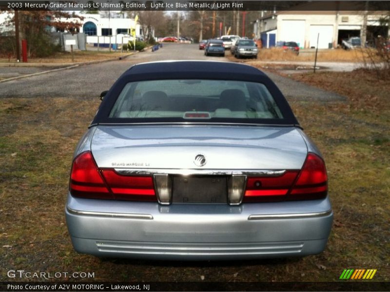 Light Ice Blue Metallic / Light Flint 2003 Mercury Grand Marquis LS Ultimate Edition