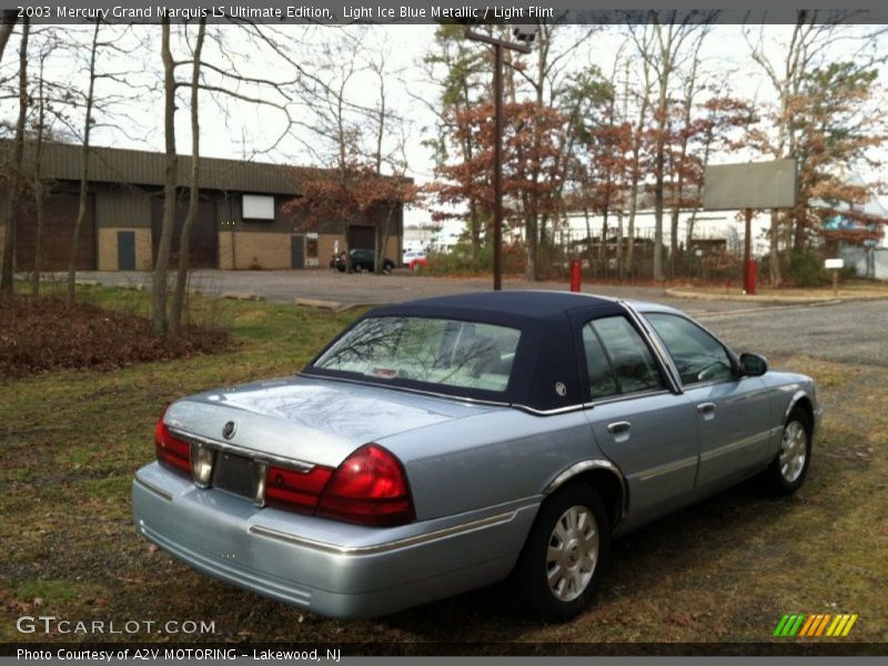 Light Ice Blue Metallic / Light Flint 2003 Mercury Grand Marquis LS Ultimate Edition