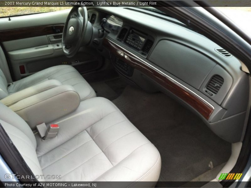 Light Ice Blue Metallic / Light Flint 2003 Mercury Grand Marquis LS Ultimate Edition