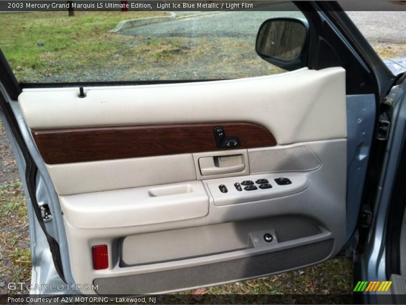 Light Ice Blue Metallic / Light Flint 2003 Mercury Grand Marquis LS Ultimate Edition